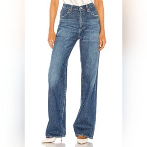 Citizens Of Humanity Blue Flare & Wide Leg Jeans